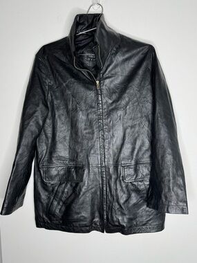 Sacsny YSaccs Yohji Yamamoto Vintage Size Small Men’s Black Leather Jacket